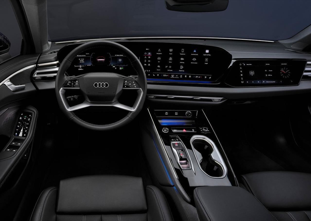 全新奥迪A6轿车登场,3.0L V6引擎马力367匹,0-100KM/H只需4.7秒